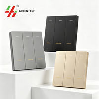 Sakelar dan Stopkontak Dinding Gaya Retro Panel Sentuh Greentech