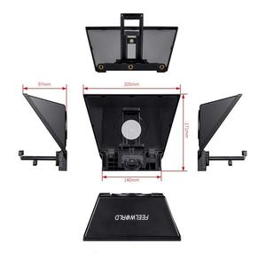Téléprompteur Fuwei <span class=keywords><strong>TP2A</strong></span> 8 pouces pour appareil photo reflex numérique et téléphone portable, haute transparence, prise de vue horizontale et verticale, sous-titres en direct HD - Product Image 5