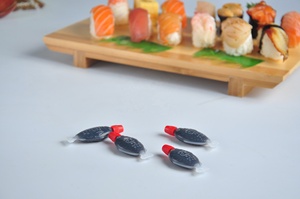 ฮาลาลซูชิมินิปลารูปร่างซอสถั่วเหลือง - Product Image 2