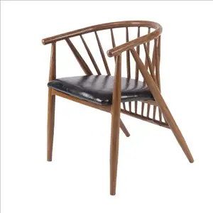 диванные подушки небесно Suppliers-Дания классический дизайн обеденный дубовый Виндзорский стул
