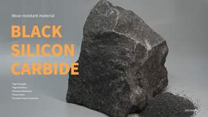 Высокой чистоты 99% черный карбид кремния струйный материал абразивная машина #12-#6000 SiC порошок заводская цена - Product Image 2