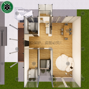 Contenedor Modular Personalizable, Transpirable, de Montaje Rápido, para Casa, Hotel, Oficina, Tienda, Centro Comercial o Uso en Exteriores - Product Image 6