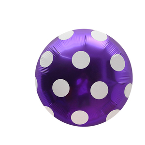 Globos redondos De aluminio con diseño De lunares para decoración, Lollipop <span class=keywords><strong>dulce</strong></span> De 18 pulgadas, a rayas, para cumpleaños y boda - Product Image 2