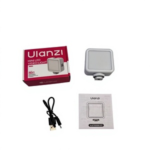 ไฟวิดีโอ <span class=keywords><strong>LED</strong></span> สี RGB รุ่น <span class=keywords><strong>Ulanzi</strong></span> <span class=keywords><strong>VL49</strong></span> คุณภาพสูง 2500K-9000K 800LUX พร้อมแม่เหล็กยึดแบบมินิ ขยายได้ 3 ช่องเสียบ Cold Shoe แบตเตอรี่ 2000mAh ช่องเสียบ Type C - Product Image 2
