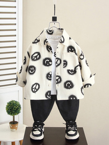 Bán Buôn Tùy Chỉnh Người Đàn Ông Của Mùa Thu Ánh Sáng Áo Khoác, Mát Bé Mùa Xuân Và Mùa Thu Áo Khoác, Áo Sơ Mi, Phong Cách Giản Dị Trẻ Em Của Quần Áo - Product Image 2