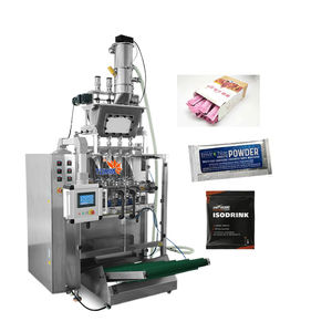 Máquina automática <span class=keywords><strong>de</strong></span> embalaje <span class=keywords><strong>de</strong></span> barra <span class=keywords><strong>de</strong></span> azúcar <span class=keywords><strong>de</strong></span> bolsita <span class=keywords><strong>de</strong></span> sellado lateral Multi Lane 3 Vertical 2/4 Lane Energy bar Máquina <span class=keywords><strong>de</strong></span> embalaje <span class=keywords><strong>de</strong></span> barra <span class=keywords><strong>de</strong></span> polvo - Product Image 1