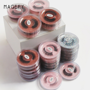 <span class=keywords><strong>Magefy</strong></span> OEM 12 Paires Main 3D Faux vison cils - Product Image 2