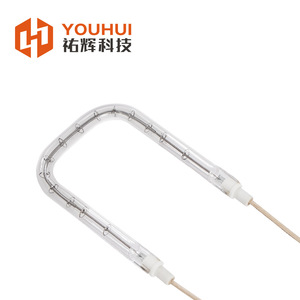Youhui Industrial U-Shaped <b>Infrared</b> Heating Lamp 150-6000W Glass Body For Equipment Heating - Product Image 3