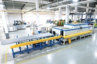 Horno de Calentamiento de Aluminio Multibillet de 1250T, 28KW, 380V, con PLC, para Prensa de Extrusión