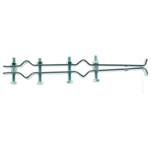 Support ou raccord universel intégré pour le support et la connexion de tuyaux métalliques - Product Image 2