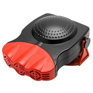 Calentador de coche de tres cabezales, 12V, de plástico ABS, desempañador para parabrisas, uso automotriz - Product Image 2