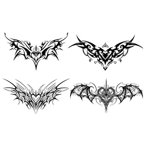 Tatuaje Adhesivo Deportivo de Súcubo, Diseño de Demonio Herbal, Semipermanente, Resistente al Agua, Logotipo Personalizado, Sensualidad, Pareja - Product Image 1