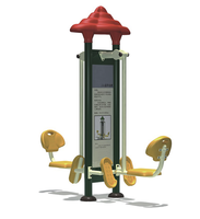 Equipo de Ejercicio al Aire Libre, Tubo de Acero Inoxidable, Ecológico y Duradero, Equipo de Gimnasio para Parques Públicos y Comunidades