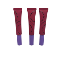Tubes PE personnalisés souples de 5 ml et 6 ml avec grande brosse et applicateur, emballages cosmétiques vides pour gloss et brillant à lèvres