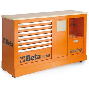 BETA - 039390002 Cabina de rodillos móvil Racing SM - EAN 8014230695501 TALLERES DE RODILLOS ARMARIOS DE RODILLOS - Product Image 1