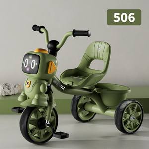Tricycle pour enfants à 3 roues le plus populaire, tricycle pour enfants en plastique de haute qualité, tricycles pour tout-petits de 2 à 10 ans - Product Image 2