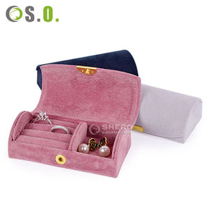 Ensemble de boîte à bijoux à logo personnalisé Emballage de boîte en carton ondulé écologique avec étui à bijoux Pochette à bijoux - Product Image 3