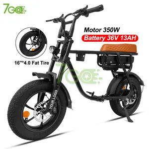 7GO EB16 e-bike EU склад 350 Вт 36 В 13AH алюминиевый сплав 16-дюймовый велосипед электрический электровелосипед