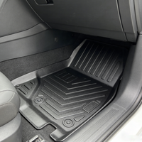 Accessoires de voiture, décoration intérieure, tapis de sol de voiture personnalisés 3D 5D en TPE, imperméables, 4 pièces, adaptés aux tapis de sol de voiture Toyota