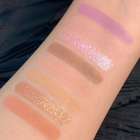 Palette de fards à paupières scintillants Biya Star Flash 15 teintes, poudre scintillante fine, couleur lait de thé, terre, niche