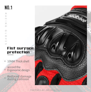 Gants de moto complets antidérapants pour <span class=keywords><strong>motocross</strong></span>, cyclisme, conduite, moto, protection - Product Image 4