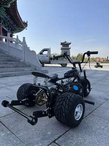 Mini-tricycle <span class=keywords><strong>motorisé</strong></span> rapide pour adultes, 212cc, quatre temps, à essence, tout-terrain, style rétro, vente en gros Chine - Product Image 4