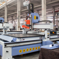 Porte en bois faisant cnc routeur découpeuse ATC cnc routeur UE1325 équipement de menuiserie linéaire machines à bois