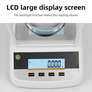 <span class=keywords><strong>Balance</strong></span> de laboratoire Microbalance de <span class=keywords><strong>balance</strong></span> numérique électronique analytique de haute <span class=keywords><strong>précision</strong></span> 0.001g pour une utilisation en laboratoire de <span class=keywords><strong>chimie</strong></span> - Product Image 4