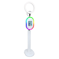 Cabina de Fotos Portátil para iPad, Cabina de Selfies para Bodas, Fiestas, Eventos Corporativos, Alquiler para Negocios