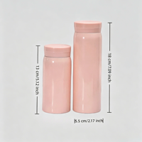 Thermos portable mini en acier inoxydable 200 ml, isolé sous vide, anti-fuite, gourde de voyage pour la randonnée, le camping, les sports de plein air
