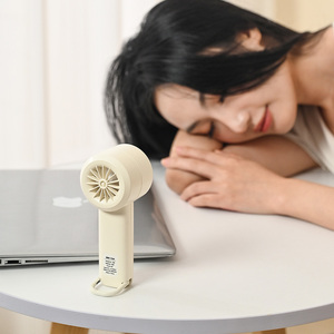 2025 mới ngoài trời Carabiner làm mát không khí có thể sạc lại USB gió mạnh hơn màn hình LED hiển thị tốc độ cao cầm tay Quạt mini - Product Image 3