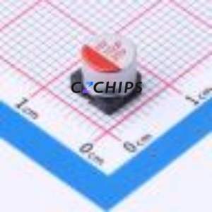 Condensador Sólido SMD HV1V106M0605PZ, D6.3xL5.8mm (Capacitancia: 10uF) (Precisión: 20%) (Voltaje Nominal: 35V) - Product Image 1