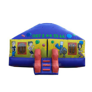 Trẻ em lớp thương mại 6x6m n người lớn bơm hơi lâu đài nảy MOONWALK với en14960 được chứng nhận từ nhà máy bơm hơi Sino - Product Image 3