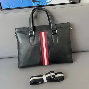 Luxus-Handtasche Aktentasche Designer-Stil Spitzenlinie originale schwarze Tasche