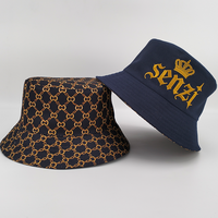 Sombrero de Pescador de Lujo Personalizado con Bordado, Gorra de Algodón de Alta Calidad, Gorras Lisas sin Diseño, Gorras de Verano con Visera, Unisex, Venta al por Mayor, Regalo