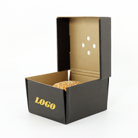 Caja para Hamburguesas Reforzada, Fabricantes de Empaques Corrugados, Nuevo Diseño de Caja para Hamburguesas