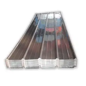 Chinesischer Herstellerpreis kaltgewalzte gewellte verzinkte Dachplatten 0,3 mm 0,4 mm verzinkte bedachte Dachplatte