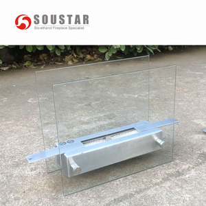 Calentador <span class=keywords><strong>de</strong></span> <span class=keywords><strong>etanol</strong></span> <span class=keywords><strong>de</strong></span> vidrio para chimenea, llama real, para el hogar - Product Image 1