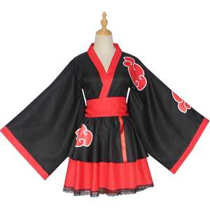 Kimono Shippuden Cos Akatsuki Hyuga Kakashi Uzumaki Cos Costume