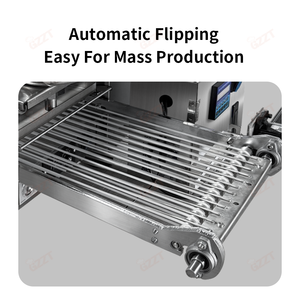 Automatique 6/<span class=keywords><strong>8</strong></span>/9/10 pouces retournement empilage multicouche fromage crêpe gâteau fabricant nouveau 220v anniversaire mille couche gâteau Mille Maker - Product Image 4