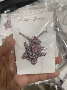 6 estilos <span class=keywords><strong>de</strong></span> alta calidad videojuego POKE Zircons collar <span class=keywords><strong>de</strong></span> Metal <span class=keywords><strong>cadena</strong></span> para Hiphop hombres dibujos animados <span class=keywords><strong>Gengar</strong></span> colgante collar <span class=keywords><strong>de</strong></span> diamantes mujeres - Product Image 4