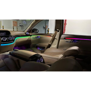 Iluminación Ambiental Interior LED Mejorada para Mercedes-Benz Clase S W221 2006-2013, Decoración de Versión Trim - Product Image 6