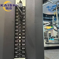 Máquina de remo de movimiento independiente Kaishi, máquina de remo comercial con carga de placas para espalda, suministro directo de fábrica