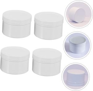Envases Cosméticos y para Alimentos al por Mayor, Tarro de Crema de Plástico PET Blanco de 50ml, 80ml, 100ml, 120ml, 150ml, 200ml, 250ml con Tapa y Serigrafía - Product Image 2