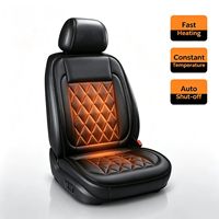 Coussin chauffant pour siège de voiture 12V 24V, chauffage rapide, coussin chauffant pour la maison, coussin chauffant universel pour siège de voiture, coussin chauffant pour garder au chaud
