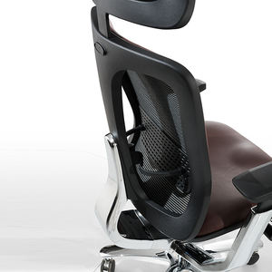 Silla de oficina reclinable ergonómica ejecutiva de cuero, muebles de oficina giratorios, de escritorio, China - Product Image 3