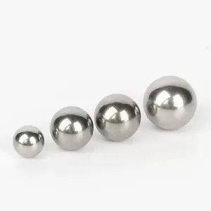 Billes dures en acier inoxydable 304, taille personnalisée, boule SS solide de haute précision de 6mm