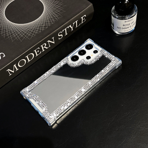 <span class=keywords><strong>Cover</strong></span> per Telefono Samsung Galaxy di Lusso con Specchio Glitterato e Diamanti per S25 S24 S23 S22 Plus Ultra A54 A53 A52 A32 A12 A55 Elegante - Product Image 3