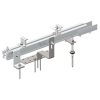 Supports de montage de rail solaire en aluminium, longueur personnalisée, anodisés 6005-T5, rail de support pour module PV, directement de l'usine |   Art Sign