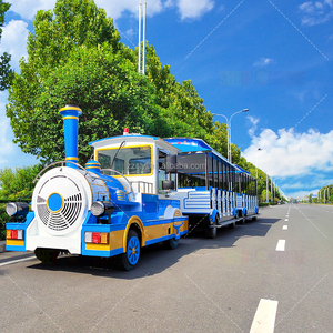<span class=keywords><strong>Tren</strong></span> Turístico Eléctrico para Parques Urbanos, Mini <span class=keywords><strong>Tren</strong></span> sin Rieles para Adultos y Niños <span class=keywords><strong>en</strong></span> <span class=keywords><strong>Venta</strong></span> - Product Image 5